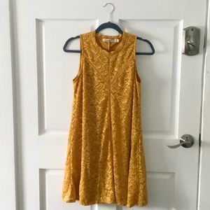 Yellow Lace Dress